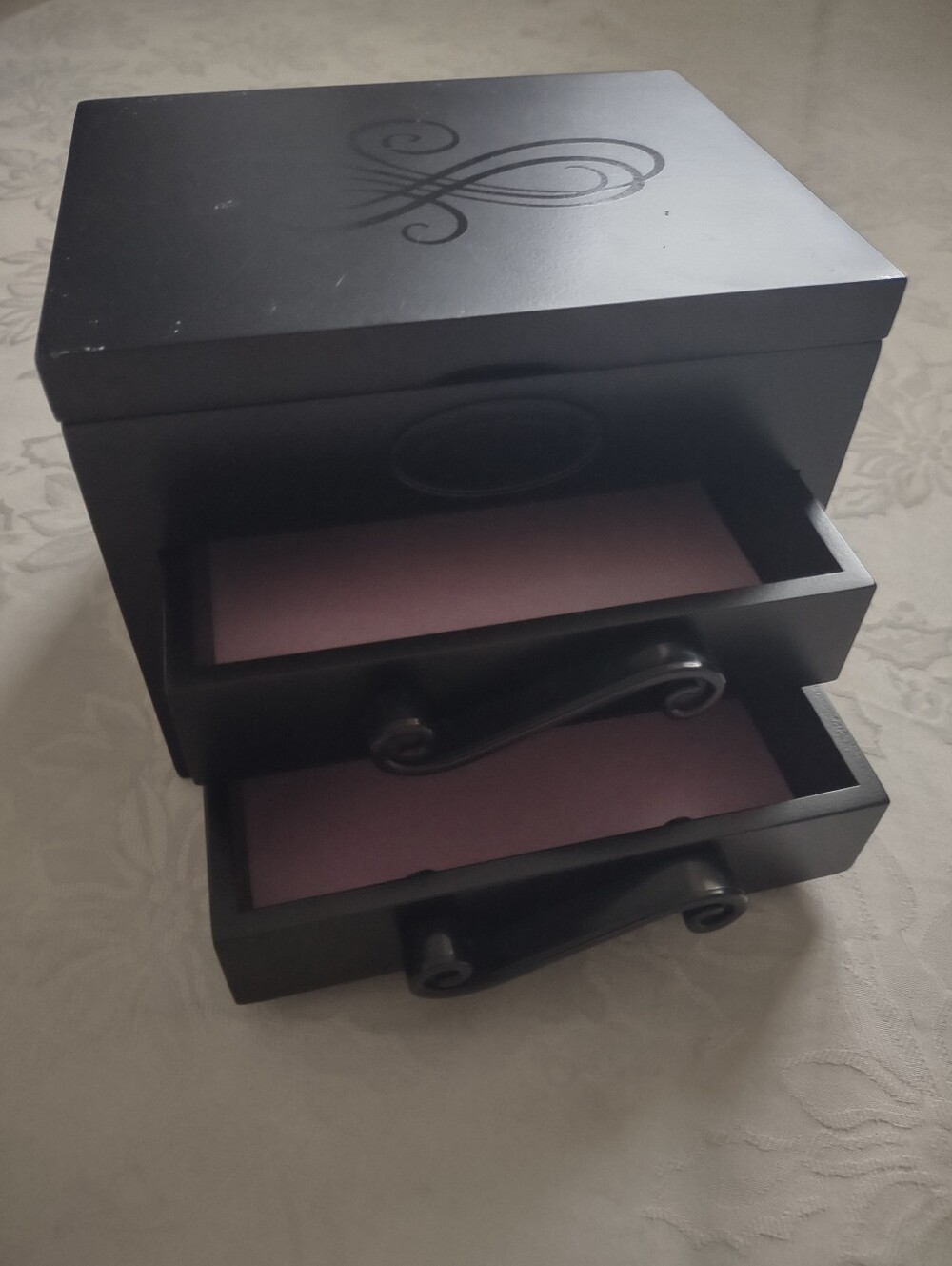 American Girl 2014 Black Wood Pink Jewelry Jox